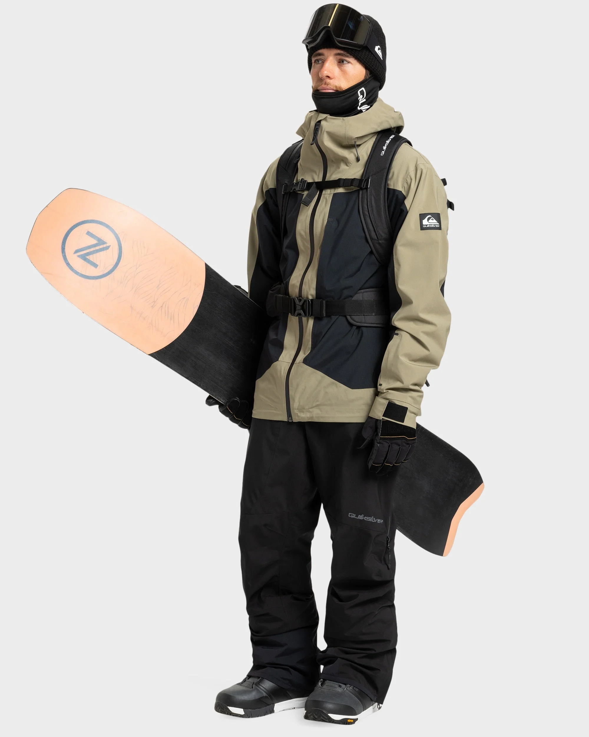 Mens Ultralight Stretch 20K Snow Jacket - Image 13
