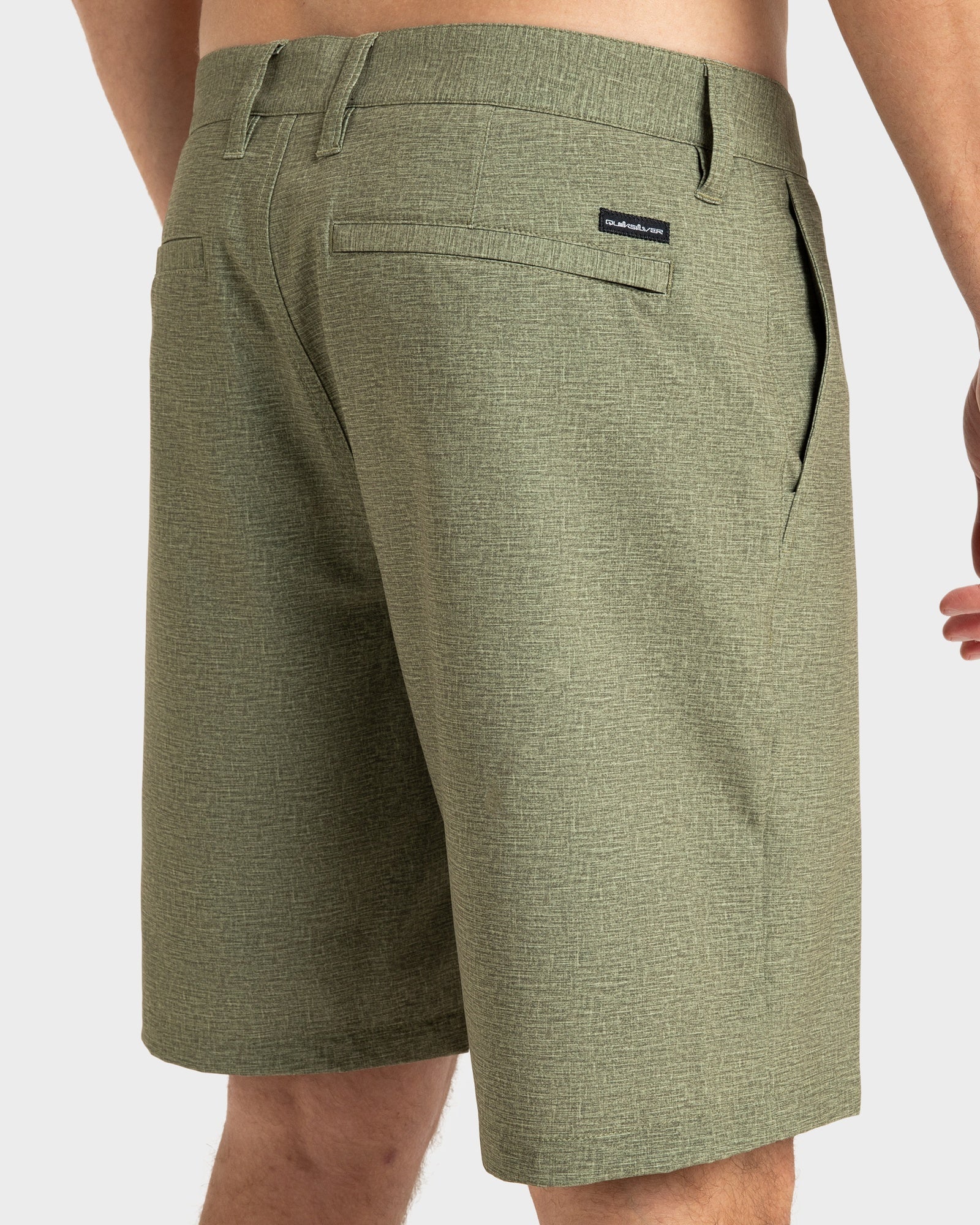 Mens Union Heather Amphibian 19" Hybrid Shorts - Image 4