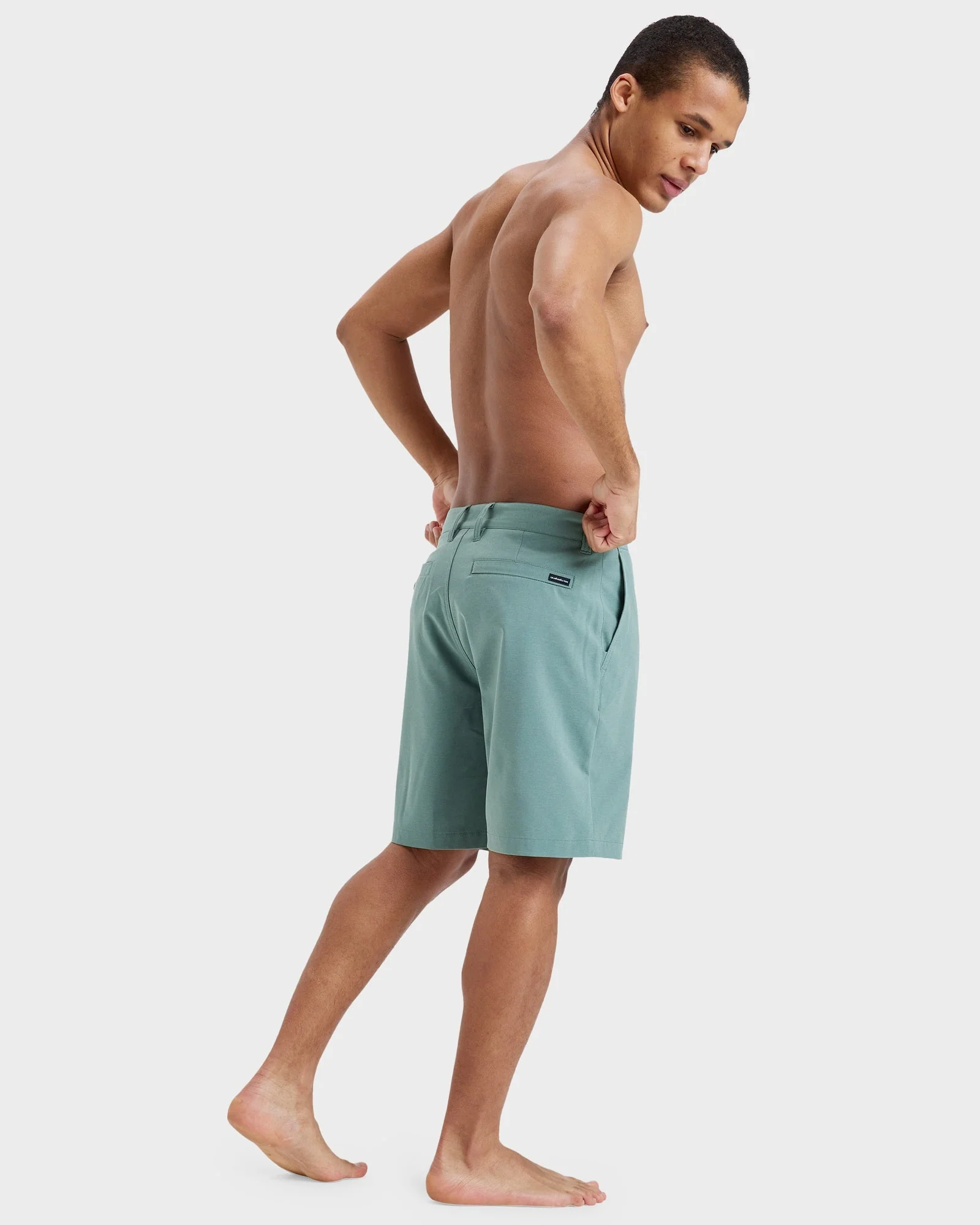 Mens Union Heater 19" Hybrid Shorts - Image 6