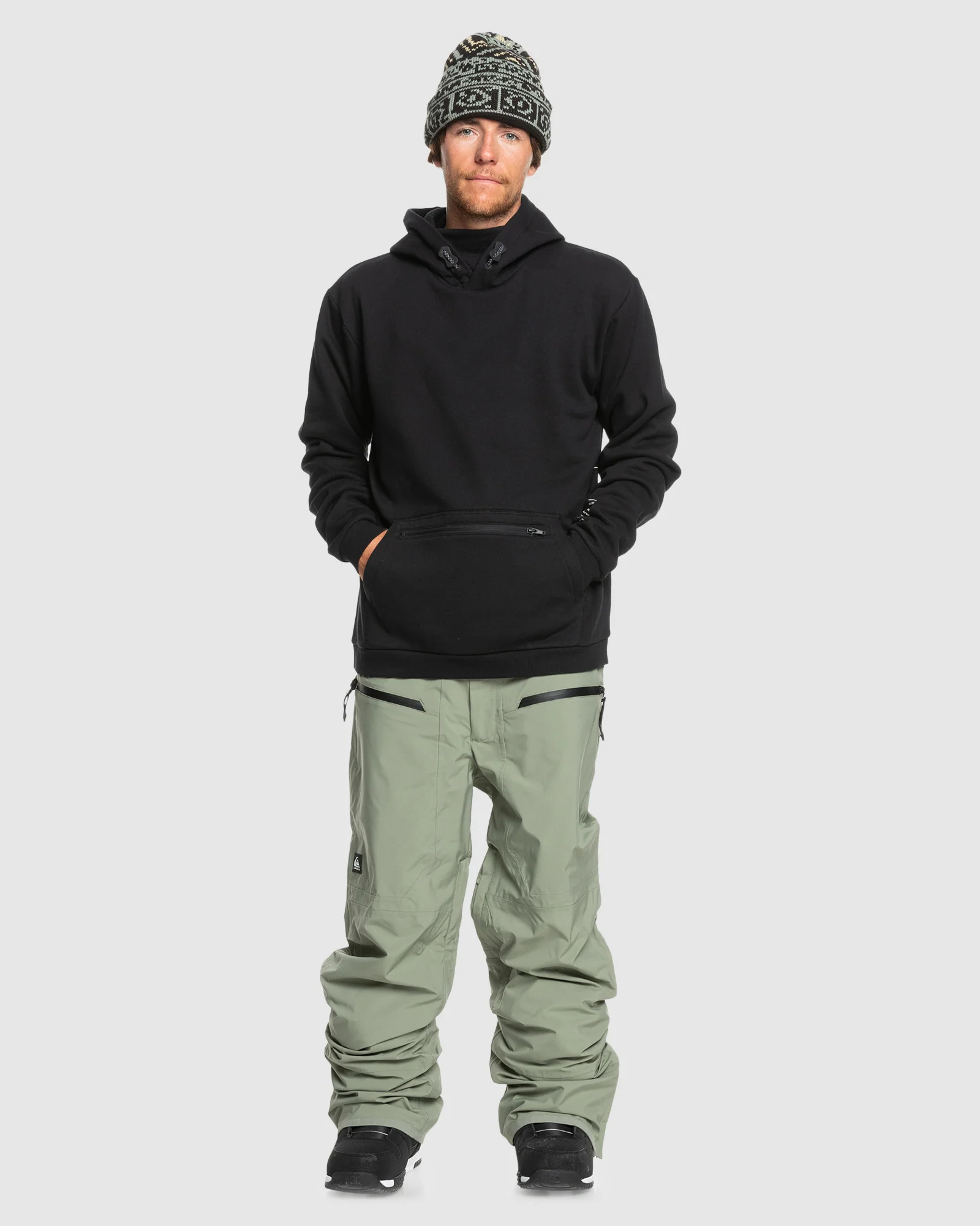 Mens Utility Bib Snow Pants - Image 3