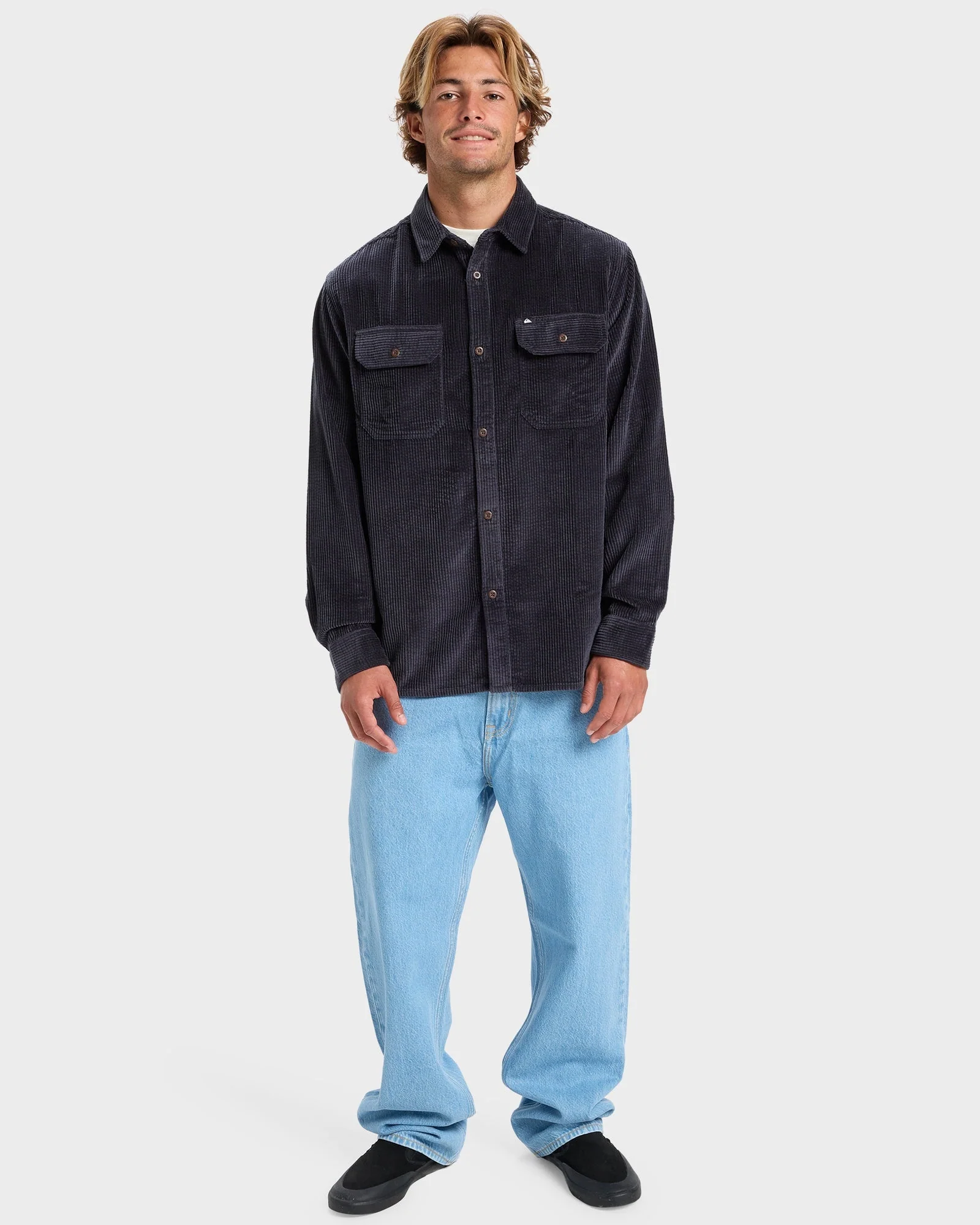 Mens Venturo Cord Long Sleeve Shirt - Image 6