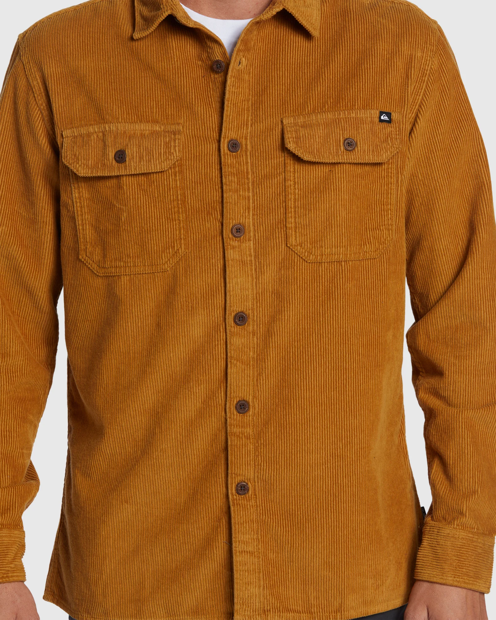 Mens Venture Long Sleeve Corduroy Shirt - Image 4