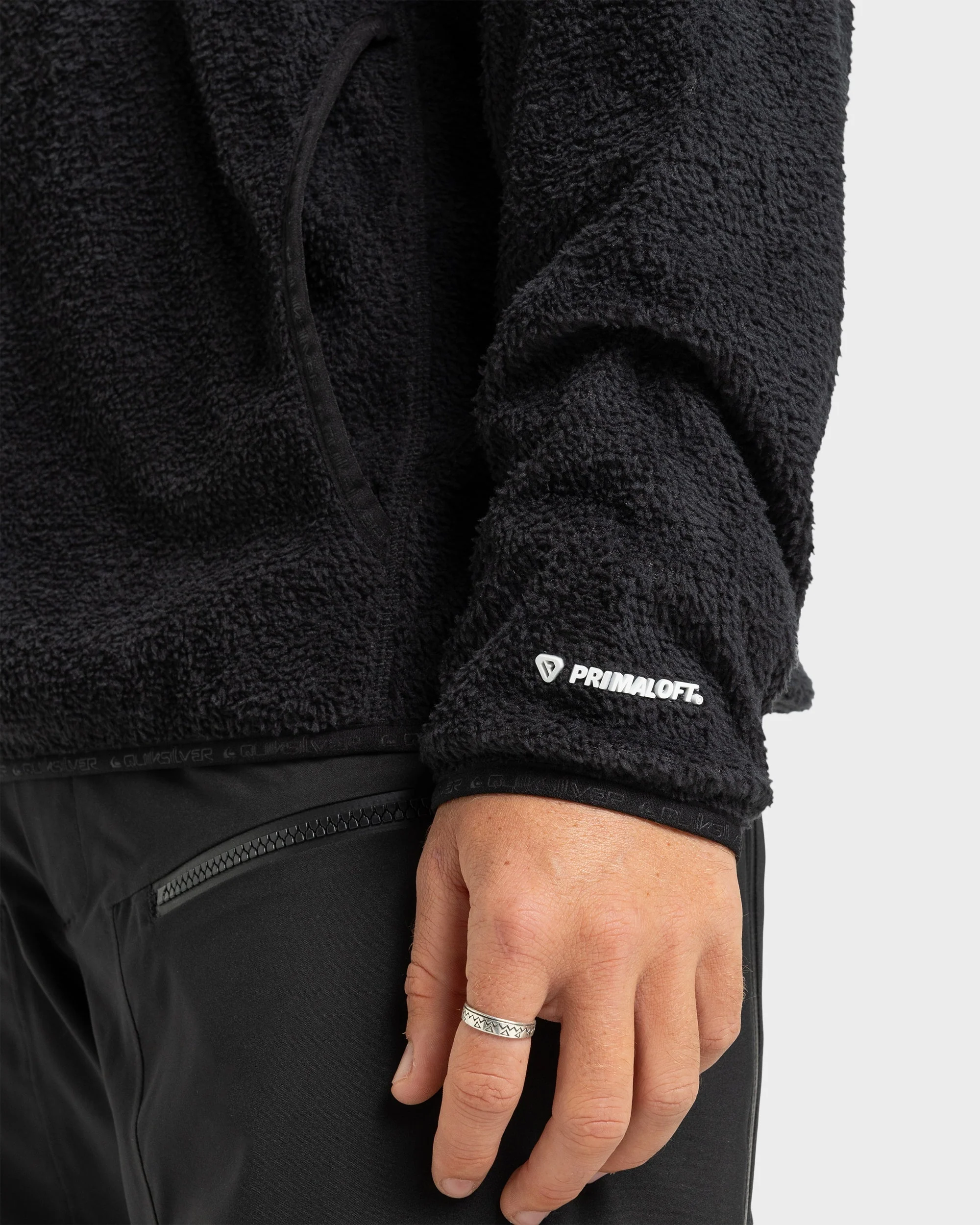 Mens Warm Up Pullover Hoodie - Image 5