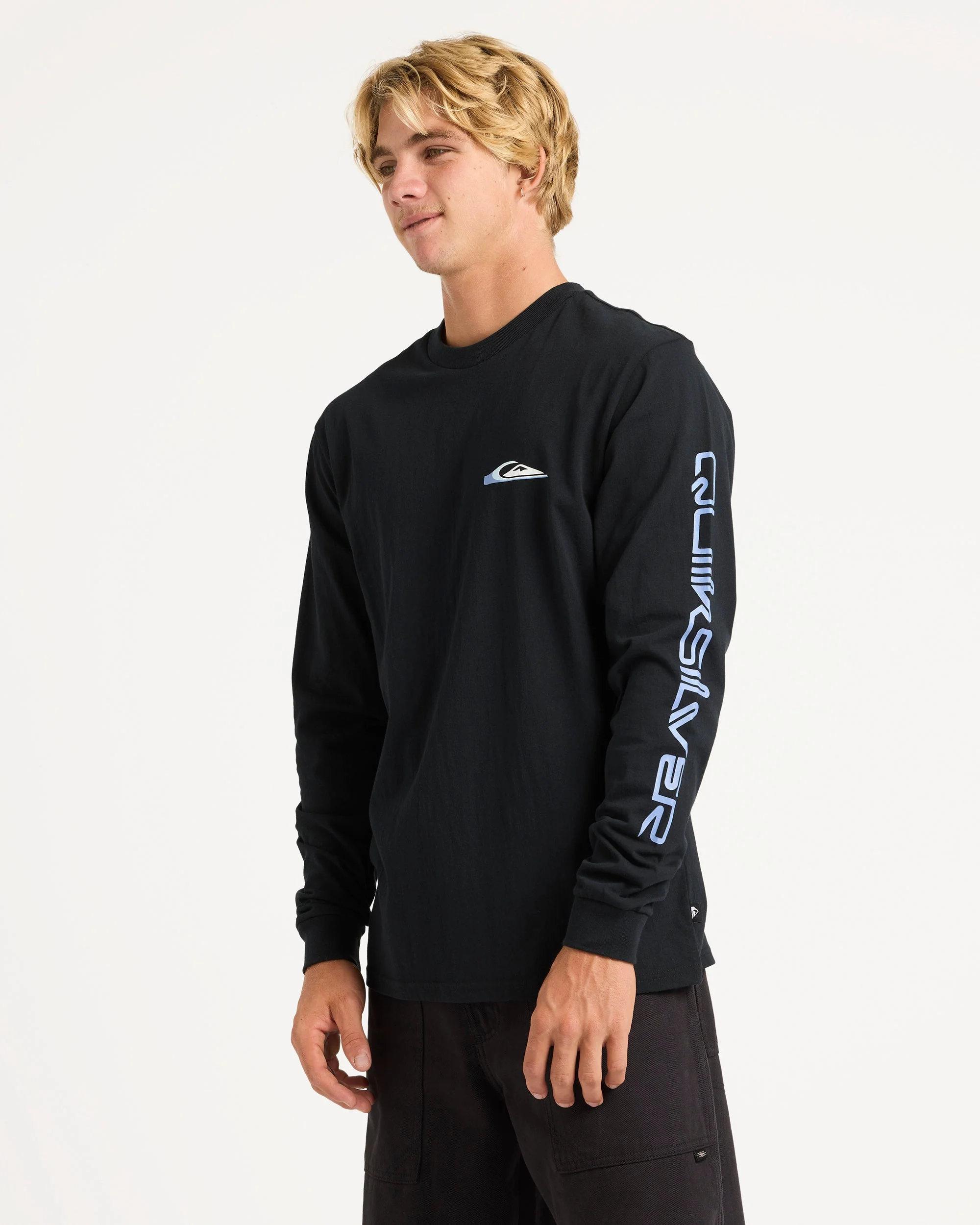 Mens Wrap Drive Long Sleeve T-Shirt - Image 3