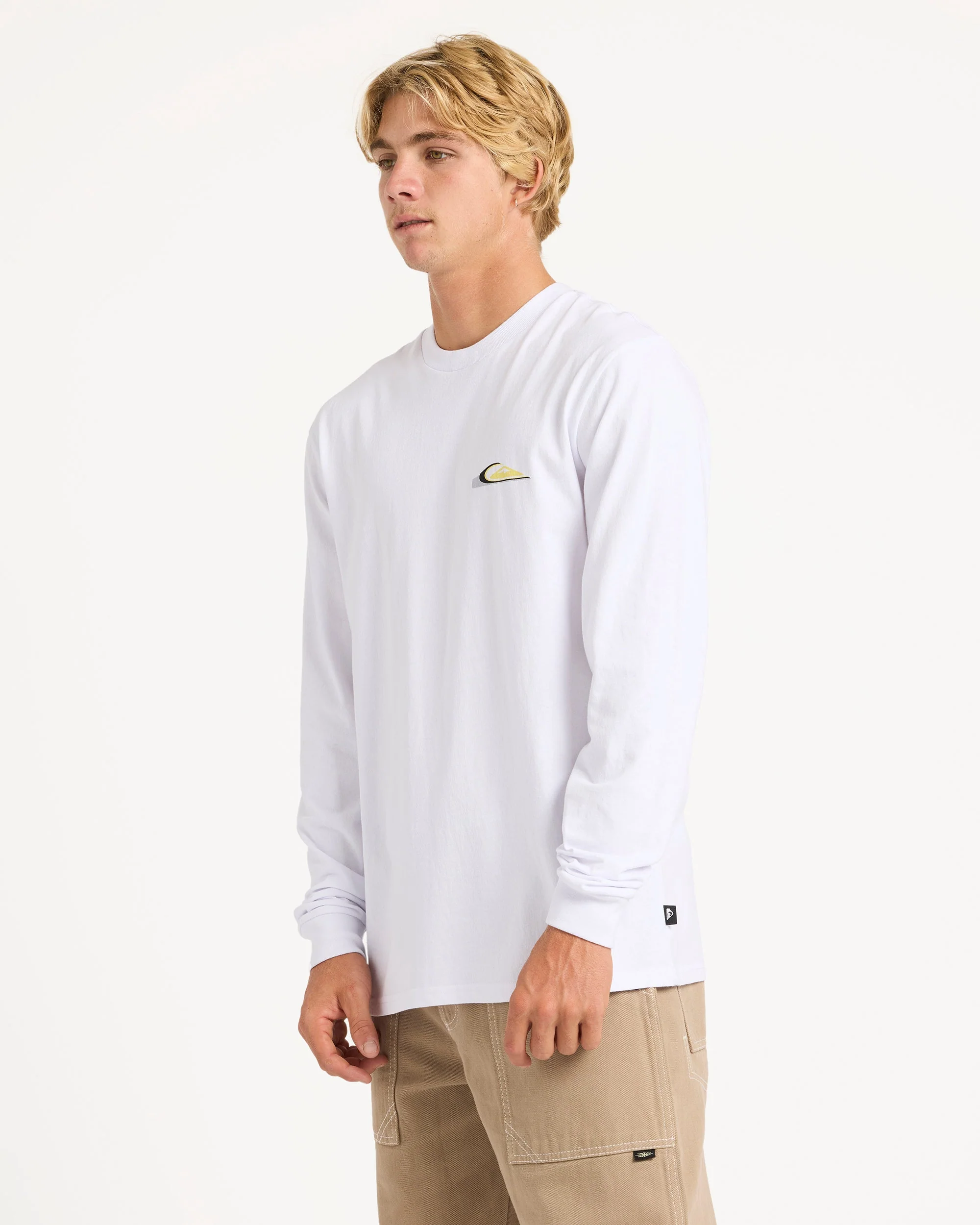 Mens Wrap Drive Long Sleeve T-Shirt - Image 3