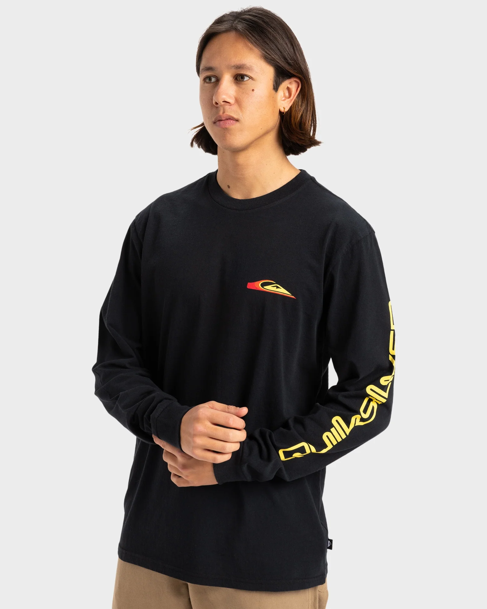 Mens Warp Drive Long Sleeve T-Shirt - Image 2