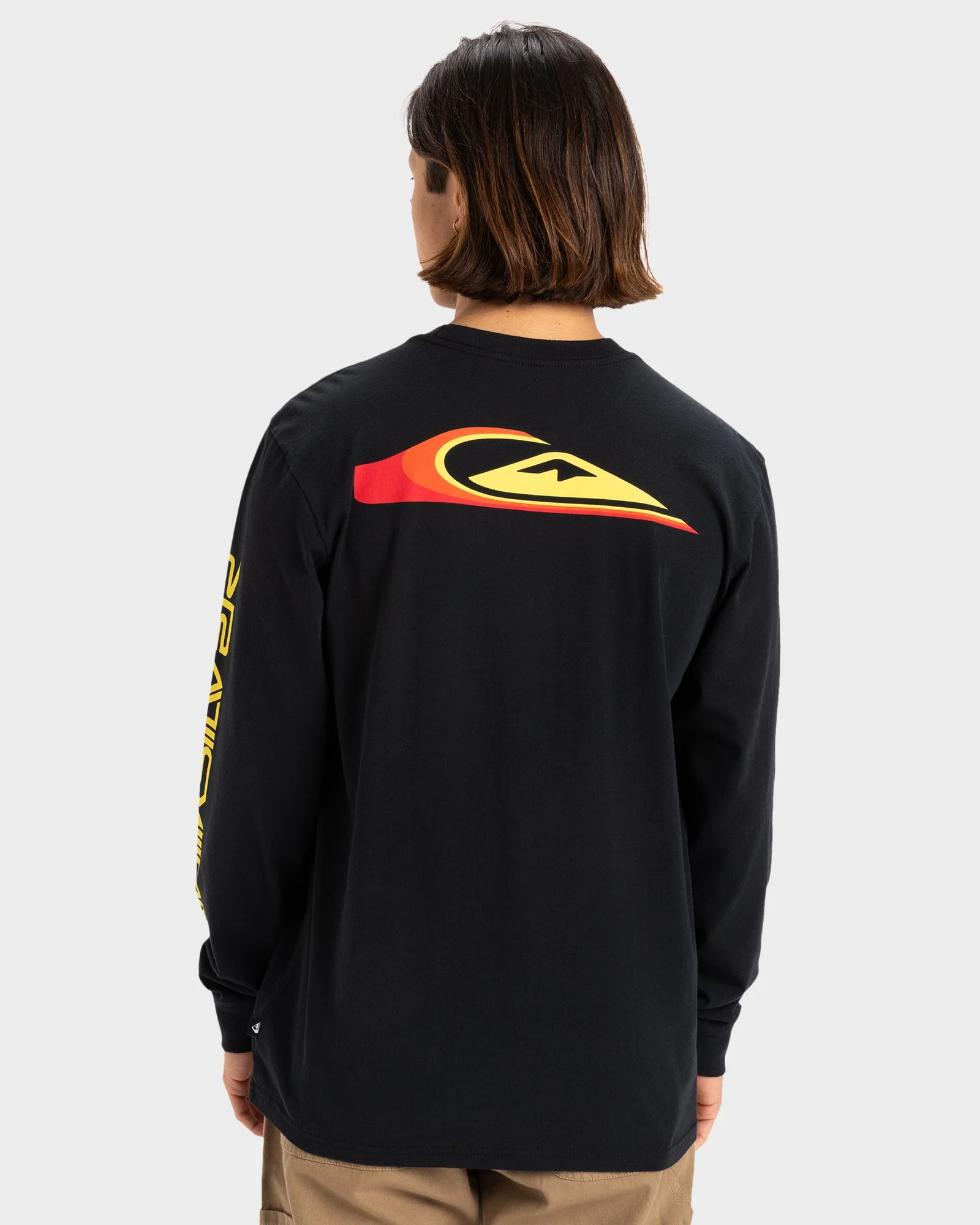 Mens Warp Drive Long Sleeve T-Shirt - Image 3