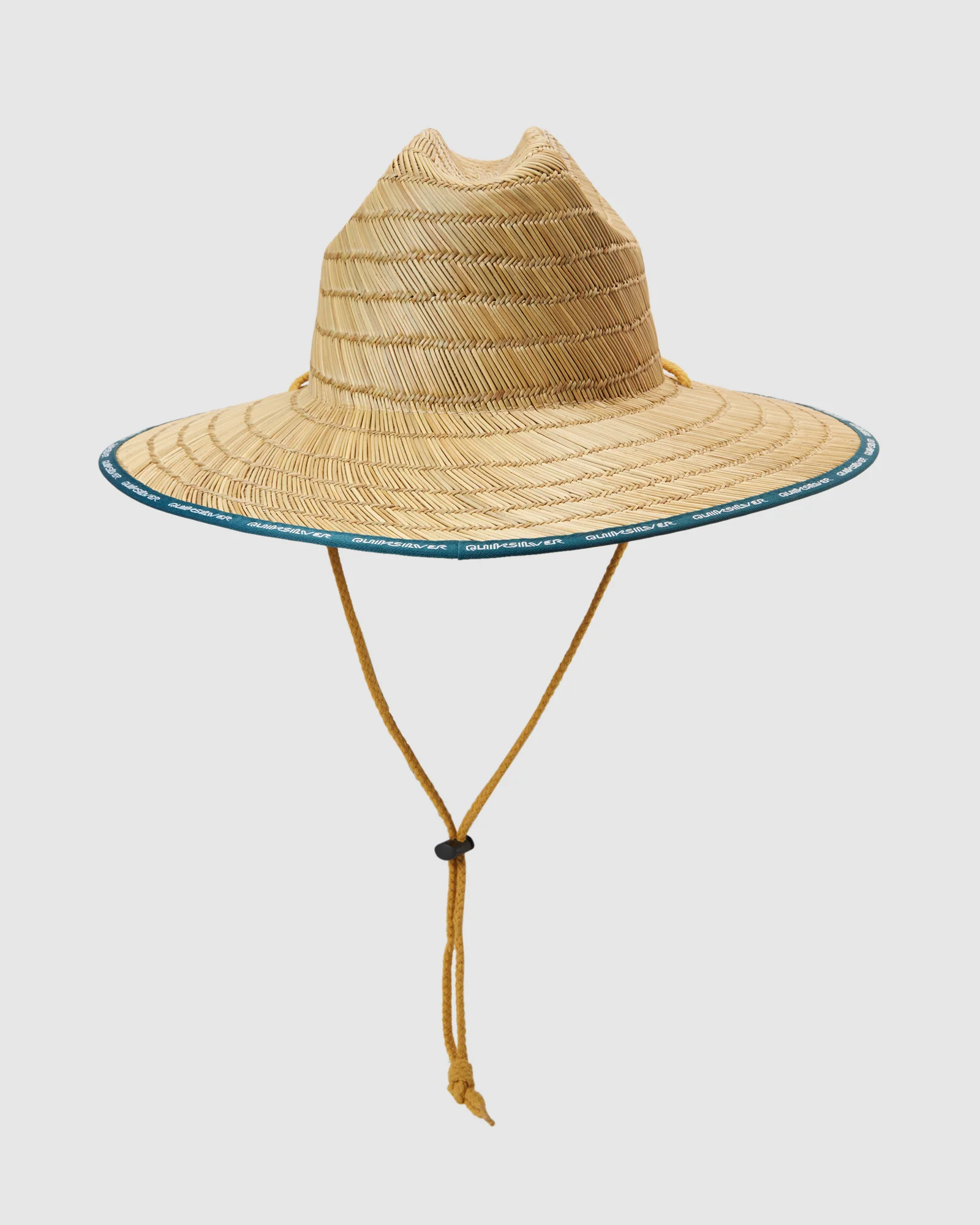 Mens Waterman Dredged Straw Lifeguard Hat - Image 2