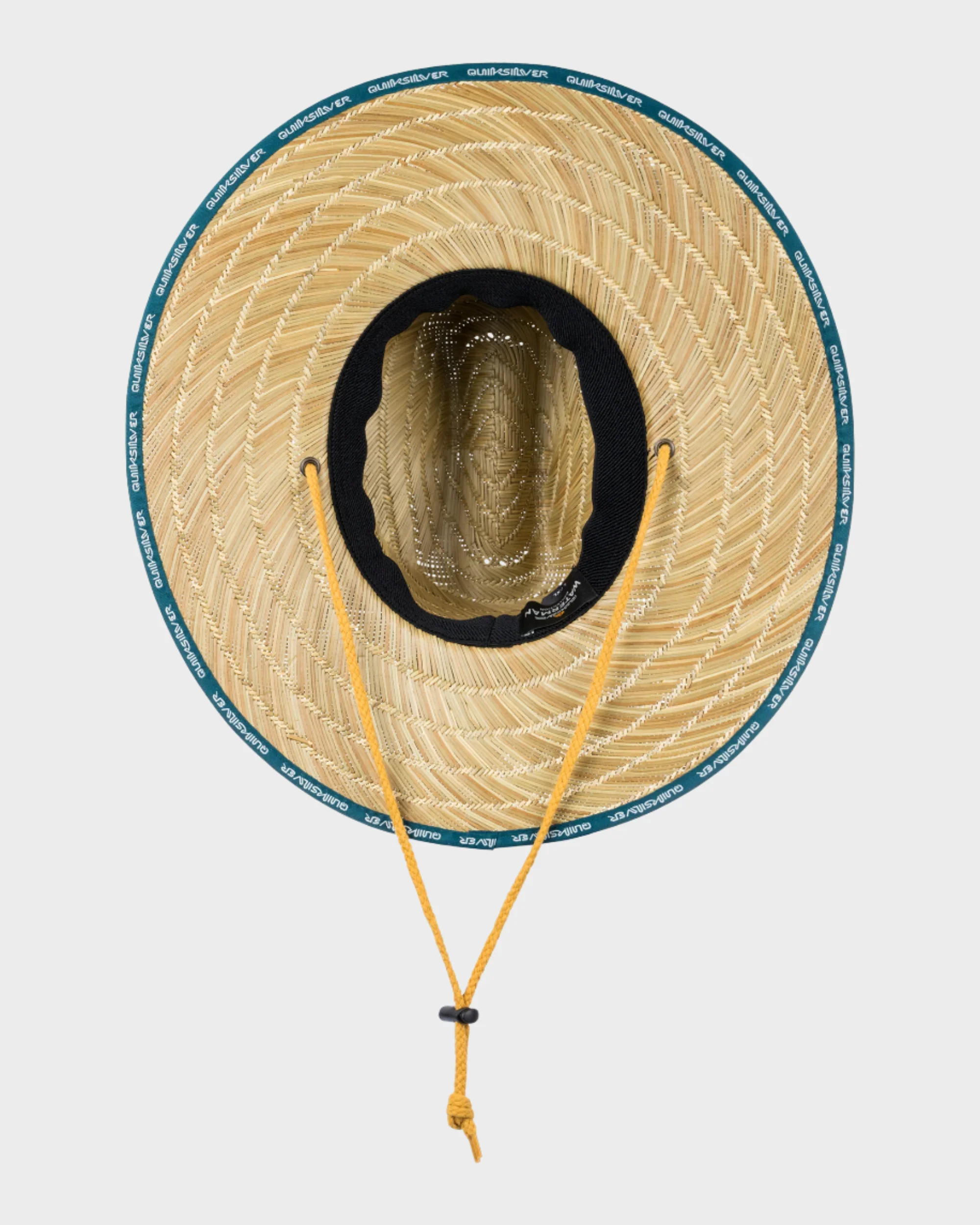 Mens Waterman Dredged Straw Lifeguard Hat - Image 4