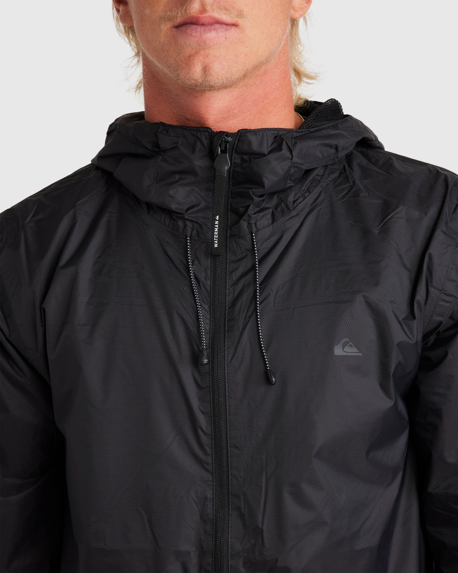 Mens Waterwind Hooded Windbreaker Jacket - Image 4