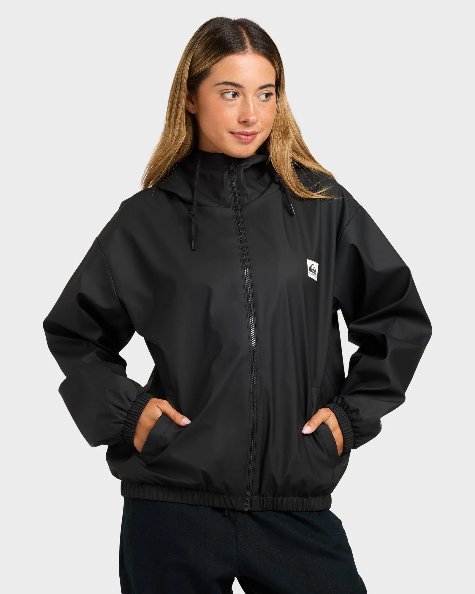 Womens Winter Blossom Zip Up Hoodie - Image 3