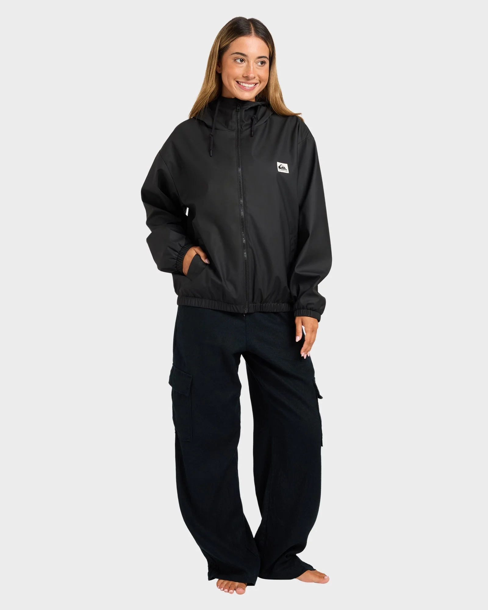 Womens Winter Blossom Zip Up Hoodie - Image 5
