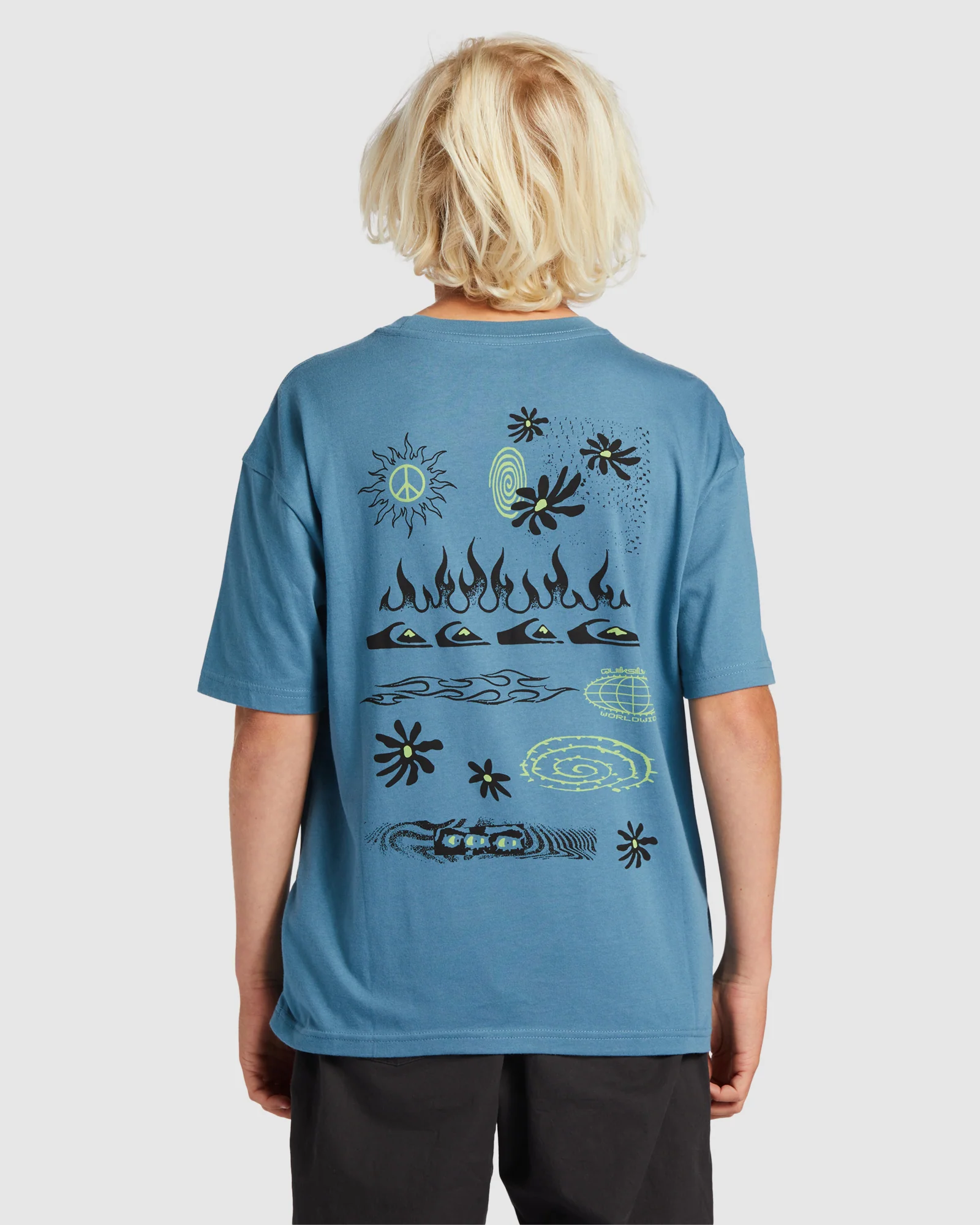 Boys 8-16 Worldwide T-Shirt - Image 3