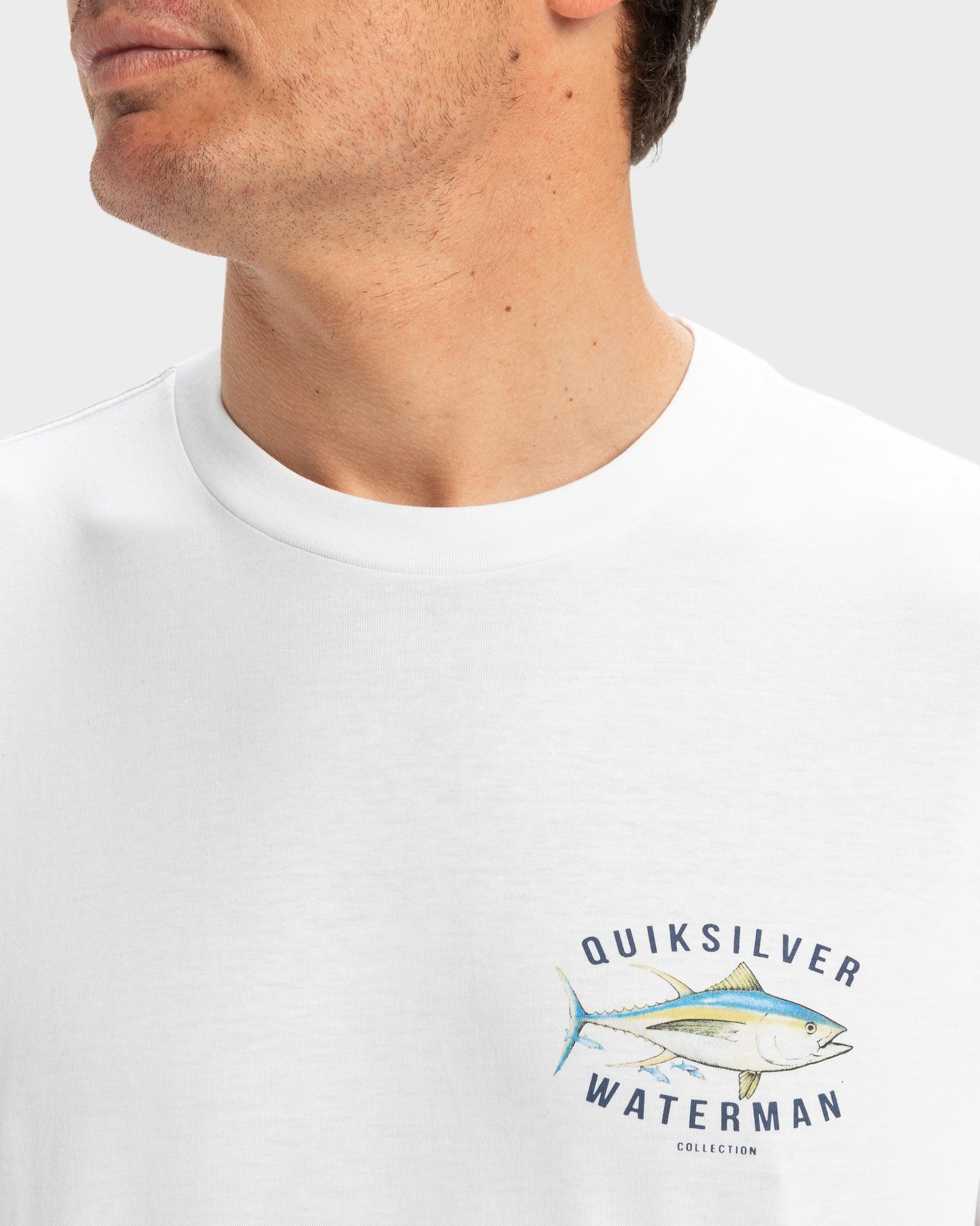Mens Yellow Fins Long Sleeve T-Shirt - Image 3