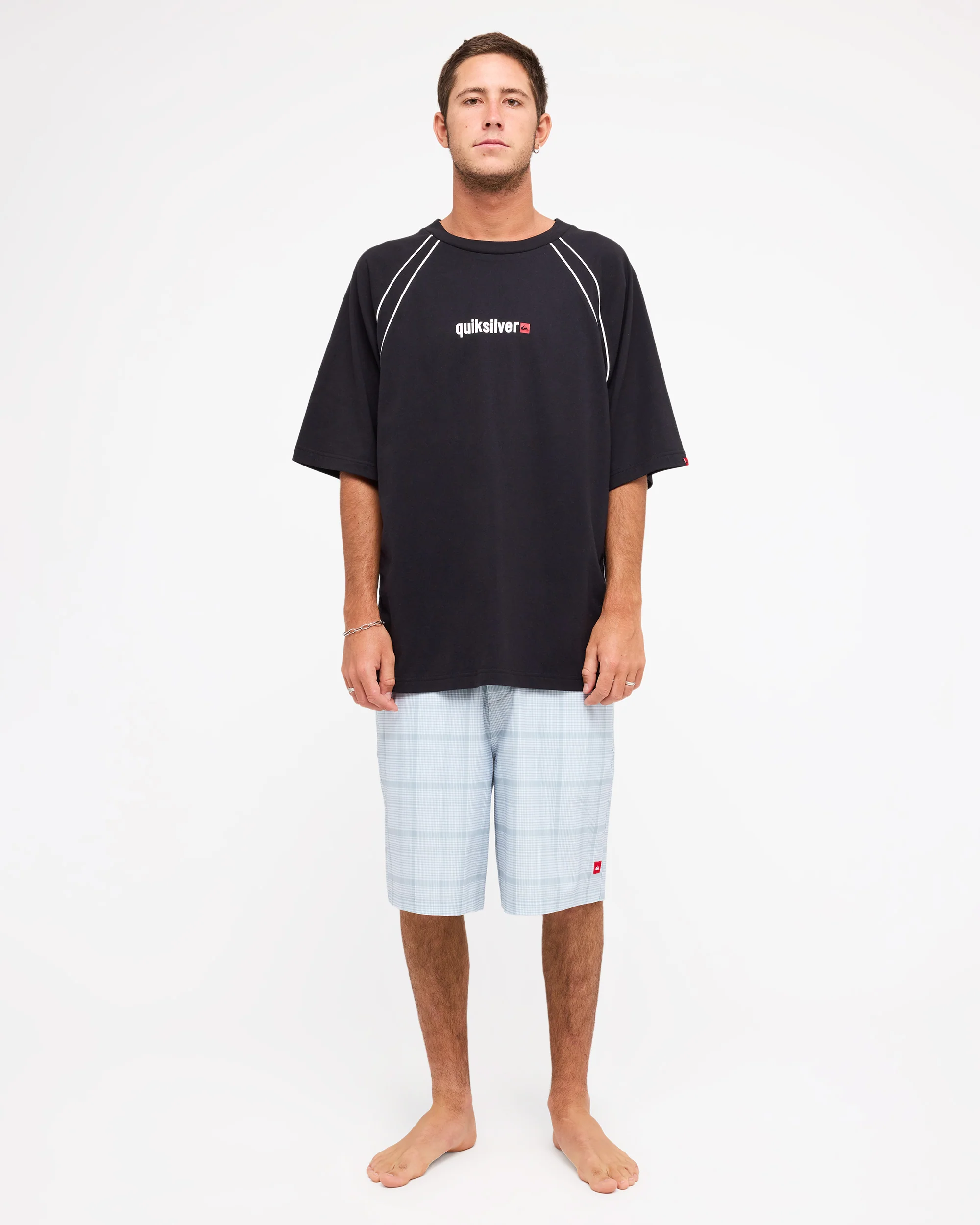 Mens YG Check In Amphibian 21" Hybrid Shorts - Image 4
