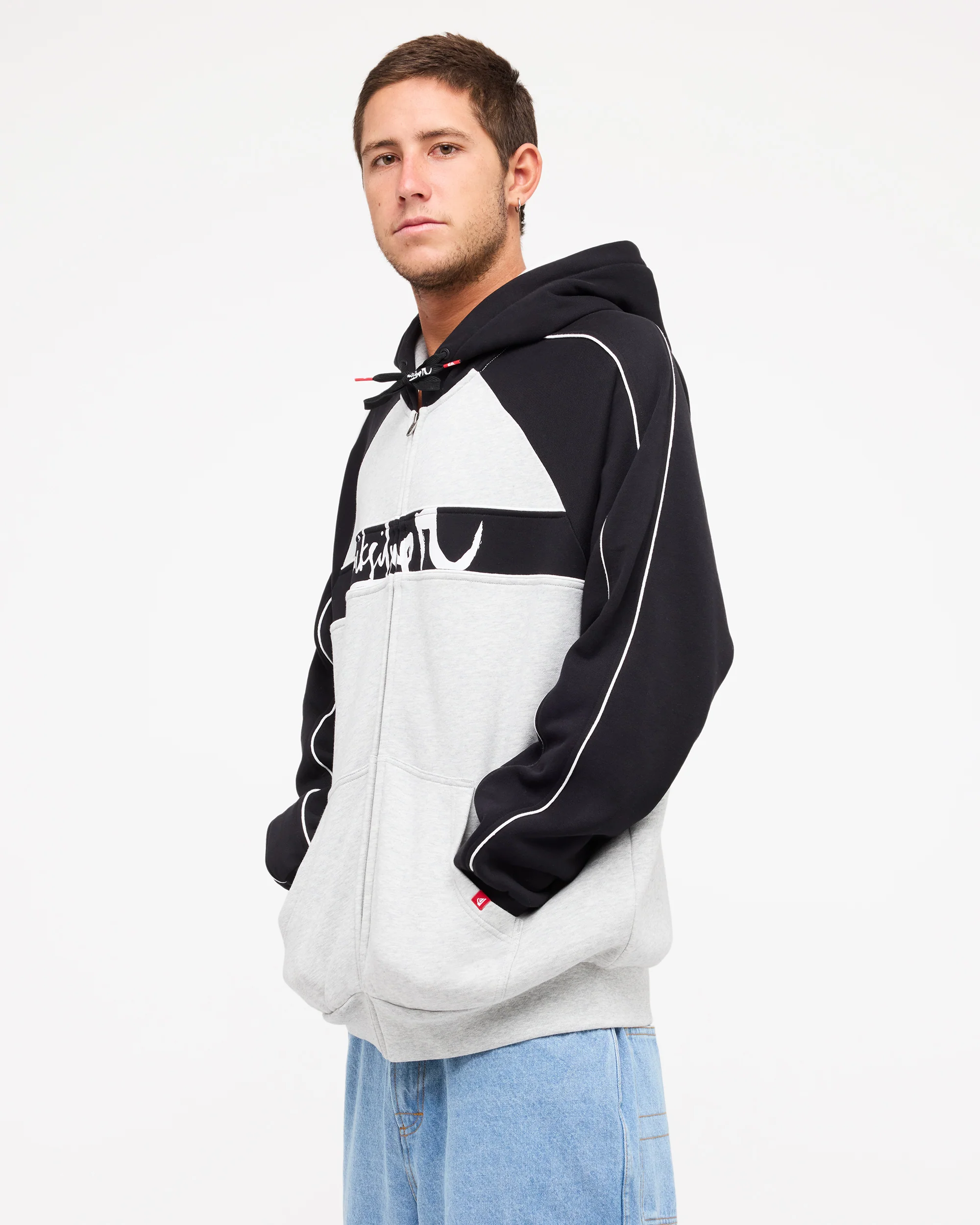 Mens YG Operator Zip Up Hoodie - Image 3