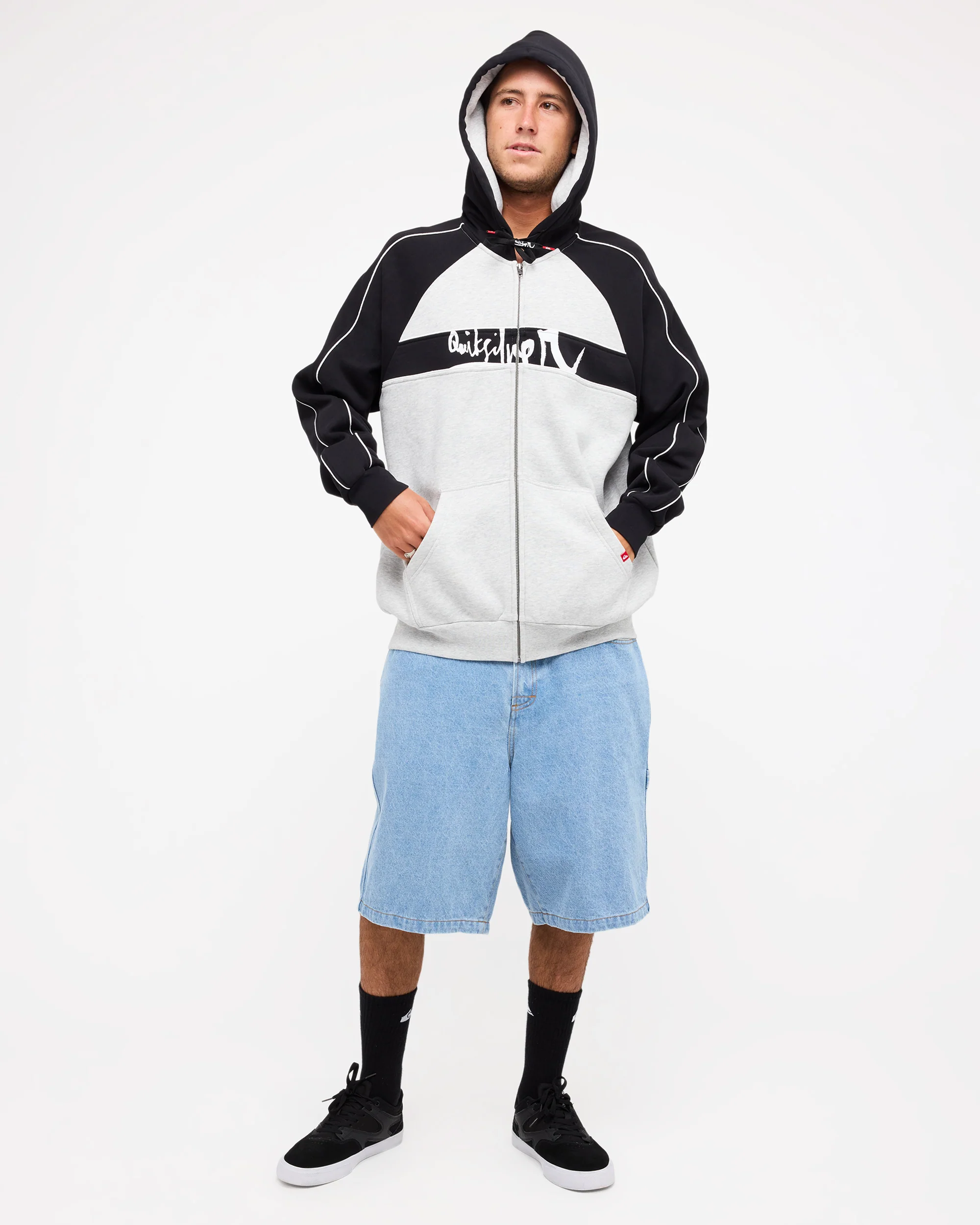 Mens YG Operator Zip Up Hoodie - Image 5